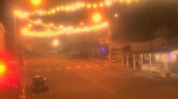 Weather camera view of Overland Hotel.