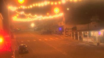 Weather camera view of Overland Hotel.