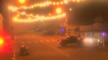 Weather camera view of Overland Hotel.