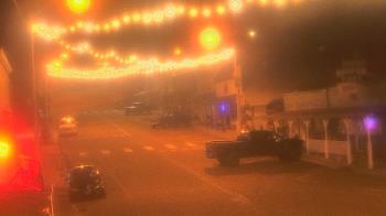 Weather camera view of Overland Hotel.