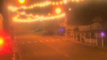 Weather camera view of Overland Hotel.