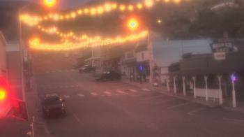 Weather camera view of Overland Hotel.