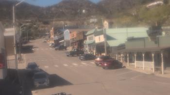 Weather camera view of Overland Hotel.