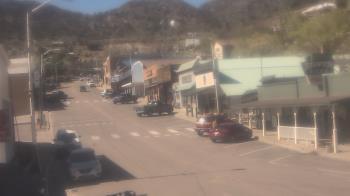 Weather camera view of Overland Hotel.