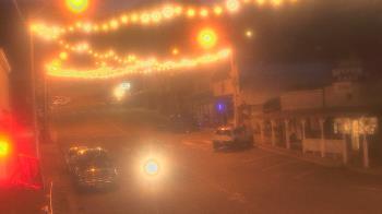 Weather camera view of Overland Hotel.