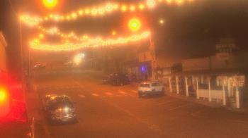 Weather camera view of Overland Hotel.