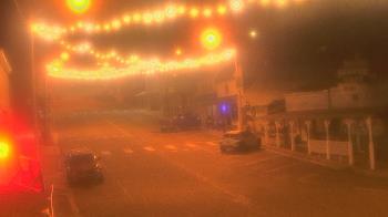 Weather camera view of Overland Hotel.