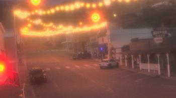 Weather camera view of Overland Hotel.