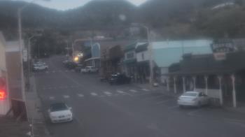 Weather camera view of Overland Hotel.