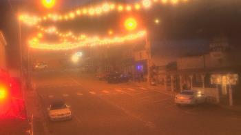 Weather camera view of Overland Hotel.