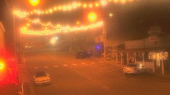 Weather camera view of Overland Hotel.