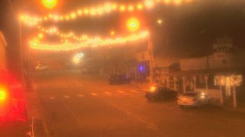 Weather camera view of Overland Hotel.