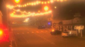 Weather camera view of Overland Hotel.