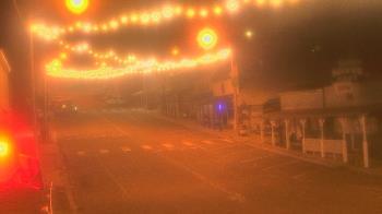 Weather camera view of Overland Hotel.