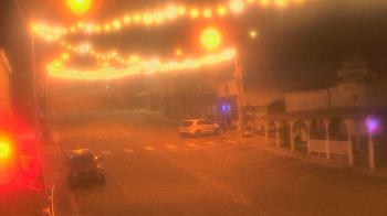 Weather camera view of Overland Hotel.