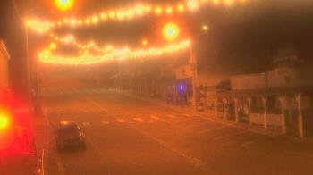 Weather camera view of Overland Hotel.