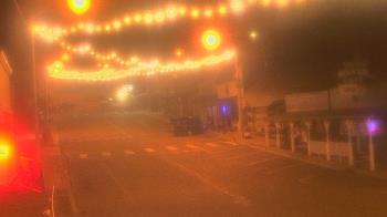 Weather camera view of Overland Hotel.