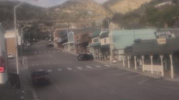 Weather camera view of Overland Hotel.