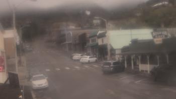 Weather camera view of Overland Hotel.