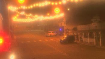 Weather camera view of Overland Hotel.