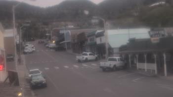 Weather camera view of Overland Hotel.