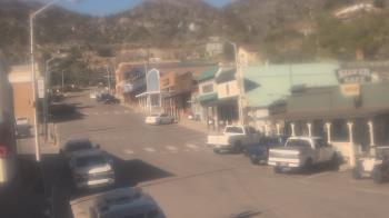Weather camera view of Overland Hotel.