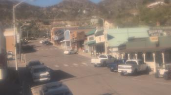 Weather camera view of Overland Hotel.