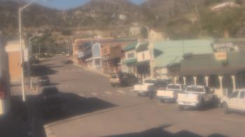 Weather camera view of Overland Hotel.