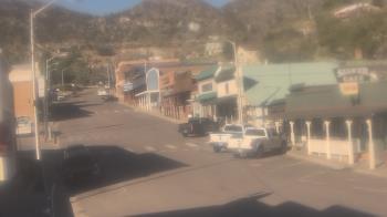 Weather camera view of Overland Hotel.