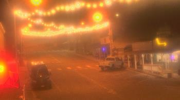 Weather camera view of Overland Hotel.