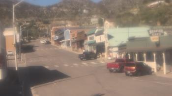 Weather camera view of Overland Hotel.