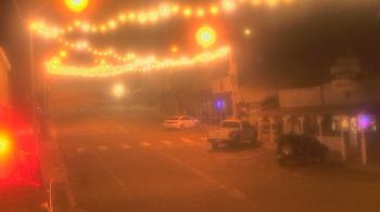 Weather camera view of Overland Hotel.