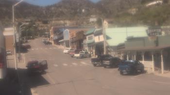 Weather camera view of Overland Hotel.