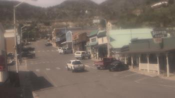 Weather camera view of Overland Hotel.
