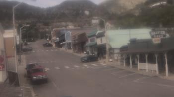 Weather camera view of Overland Hotel.
