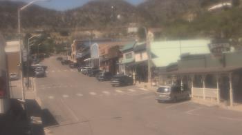 Weather camera view of Overland Hotel.