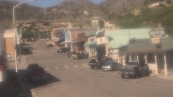 Weather camera view of Overland Hotel.