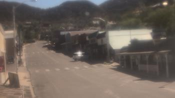 Weather camera view of Overland Hotel.