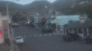 Weather camera view of Overland Hotel.