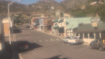 Weather camera view of Overland Hotel.