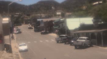 Weather camera view of Overland Hotel.