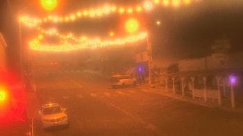 Weather camera view of Overland Hotel.