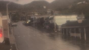 Weather camera view of Overland Hotel.