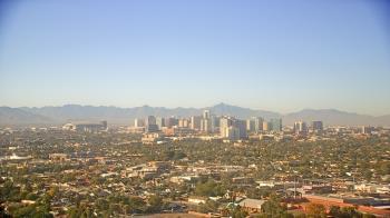 Weather camera view of Phoenix Children`s Hospital.