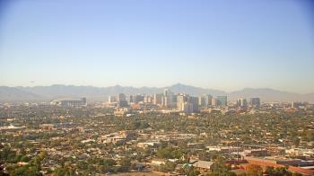 Weather camera view of Phoenix Children`s Hospital.