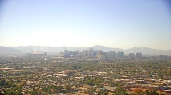 Weather camera view of Phoenix Children`s Hospital.