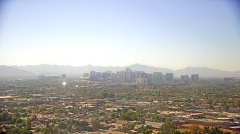 Weather camera view of Phoenix Children`s Hospital.