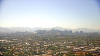 Weather camera view of Phoenix Children`s Hospital.