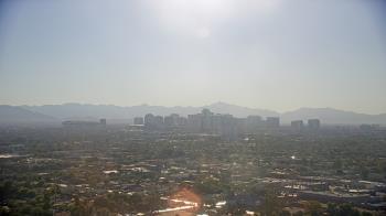 Weather camera view of Phoenix Children`s Hospital.