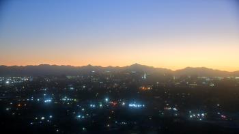 Weather camera view of Phoenix Children`s Hospital.